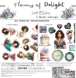 FLOWERS OF DELIGHT - zestaw DODATKÓW - MIX