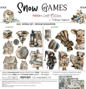 SNOW GAMES - EXTRAS set - MIX