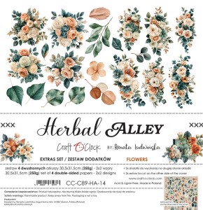 HERBAL ALLEY - zestaw DODATKÓW - FLOWERS