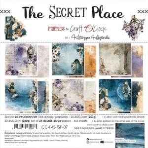 THE SECRET PLACE - zestaw papierów 20,3x20,3cm
