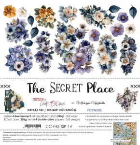 THE SECRET PLACE - zestaw DODATKÓW - FLOWERS